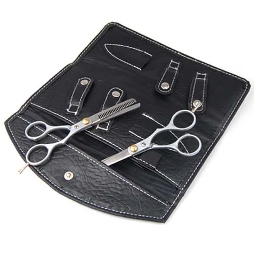 TRIXES Professionelles Set mit 6″-Haarschneider und Ausdünnungsschere + Box - 3