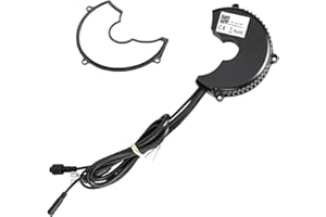 Bafang Controller 36V 250W 350W 500W/48V 750W 1000W /52V 1000W Mid Drive Controller with Front Lamp Connector and Gear Shift Sensor Connector Latest Model