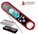 IP67-Spritzwassergeschützt - IP67-Spritzwassergeschützt, robustes ABS-Kunststoffmaterial und ein ergonomisches Design verhelfen dem Blusmart Bratenthermometer zu einer außergewöhnlichen Leistung für die täglichen Anforderungen bei der Zubereitung von süßen Speisen und Kaffee, sowie beim Grillen und sogar für die Wassertemperatur beim Baden. Einfach ohne Bedenken das Wasser laufen lassen.