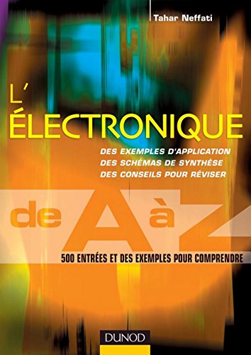 RÃ©sultat de recherche d'images pour "L'electronique de A a Z - Tahar Neffati - Dunod amazon"