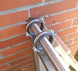 Jennys Tiershop 2 Meter! Katzenleiter/Katzentreppe mit Einem Verbindungsstück. Katzenleiter Balkon etc. Mit Gummischellen! Douglasie (5)