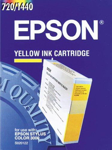 Preisvergleich Produktbild Epson S0201 Tintenpatrone, Singlepack, gelb