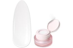 ‎LYNIS NAILSHOP Ombre Gel Babyboomer Pure White 2g, strahlend weißes Ombregel für Aura Nails & klare Babyboomer Farbverläufe, perfekt für klassische Ombré Designs & French Looks bei Gelnägeln, Lynis-Nailshop.de