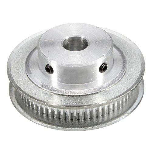 TOOGOO (R) GT2 Zahnriemenscheibe Aluminium - 8mm Bohrung - 60 Zaehne - fuer RepRap 3D Drucker