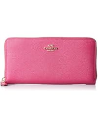 Coach monedero cartera bifold de mujer nuevo fuxia