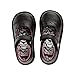 Kickers Kick Lo Velcro I Core (Infants) - Black Leather Kids Shoes