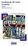 Combats du 20? siècle en poésie