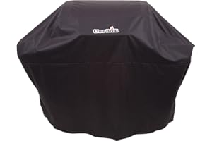 Char-Broil 140 766: Funda Universal para Barbacoa de Gas de Tres o Cuatro quemadores, Negra.