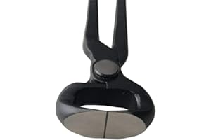 Tula-Toys Pinza per zoccoli, in carbonio, colore nero