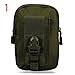 Produktbild AOLVO Universal Herren Outdoor Camping Bag Wandern Tasche Army Pack mit Gürtelschlaufe Tasche Gürtel Taille Tasche Gadget Geld aus, Tasche, für Zubehör & Note 7 iPhone 6S Plus Galaxy S7 Edge armee-grün