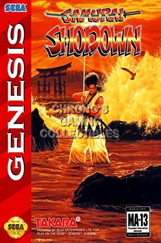 CGC Huge Poster GLOSSY FINISH - Samurai Shodown Sega Genesis - SEG013 (24" x 36" (61cm x 91.5cm))