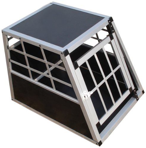 Preisvergleich Produktbild ZOOMUNDO ALU HUNDE TRANSPORTBOX HUNDEBOX 1 TÜRIG S