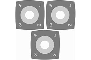 QTACIE Wood Turning Chisel Carbide Cutter 15mm Square with 4"Radius Ci1 Tungsten Carbide Tips for DIY Woodworking, Easy Roughers,Full &Pro Woodpecker Ultra-Shear FSS&MSS(cutter 20121) Simple Rougher SR, 3Pcs