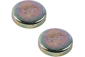 cyclingcolors 2X Pastille de sablage déssablage Anti Gel Moteur 25mm Tracteur Voiture Camion Bouchon Fermeture Capuchon