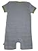 Loud + Proud Unisex Baby Striped Romper Organic Cotton for 0 - 6 Months Blue
