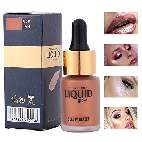 ROPALIA Illuminator Liquid Highlighter Face Glow Ultra-concentrated Bronzing Drops