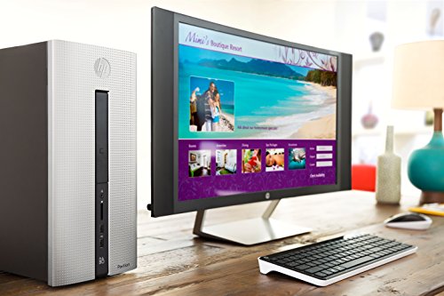 HP Pavilion (560-p165ng) Desktop PC (Intel Core i5-7400, 8 GB RAM, 1 TB HDD, 128 GB SSD, NVIDIA GeForce GTX 1060, DVD-Writer, Windows 10 Home 64) silber - 15