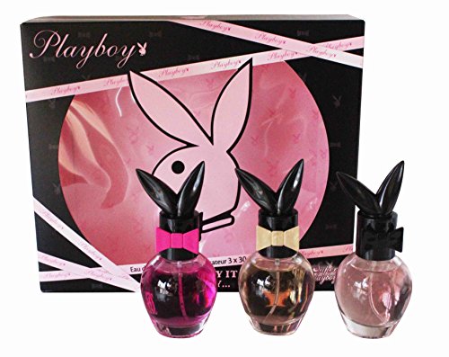 Playboy Play It Sexy VIP Set for Women: 3x Eau De Toilette Spray - 30ml each