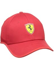 Puma Ferrari diseño flowback Cap (052897), Hombre, Rosso Corsa, talla única