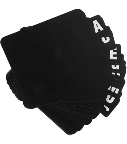 KANGARO A - Z Alfabetische tabbladen A4 liggend Grijs 20 tabs PP