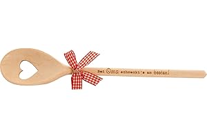 ‎SPRUCHREIF Spruchreif Kochlöffel Holz · Kochlöffel mit Gravur · Holzkochlöffel · Holzlöffel · Küchenhelfer · Küchendeko · Geschenke für Oma · Geschenke für Mama