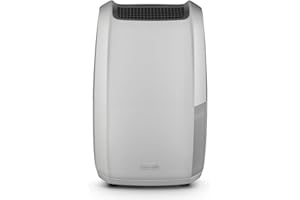De'Longhi Tasciugo AriaDry Multi - Deumidificatore Casa Portatile, Assorbi Umidità 20L/Giorno, Asciugabiancheria, Antimuffa, Bassa Rumorosità, Timer, Bianco (DDSX220)