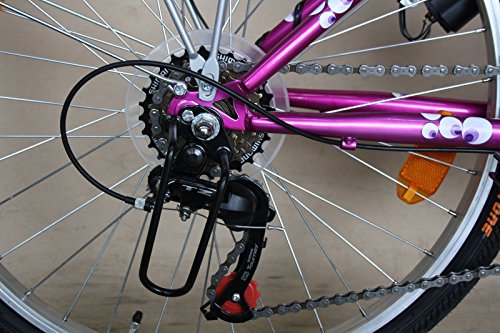 Fahrrad Kinderfahrrad 24 ZOLL 18 Gang SHIMANO STVO Lila/Pink HARMONI G.23 - 6