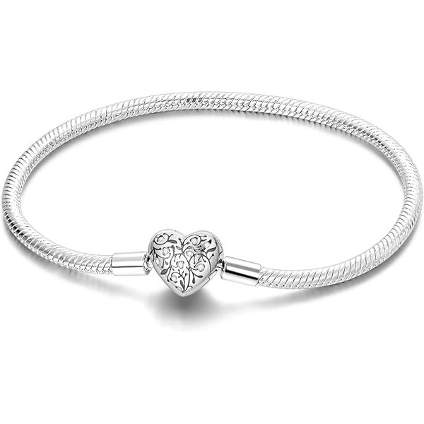 Vriendschap 925 Sterling Zilver Hart Charm Voor Pandora Bedel Armband - Vriend, Liefde, Bloem, Verjaardag