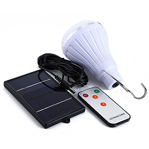 yihome Multifunktionale super hell 20 LED dimmbar Solar Lampe mit Fernbedienung Controller