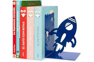 Balvi Bookend Space Walk Blue colour Inspired by an adventurous journey into space Metal