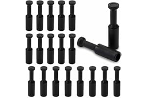 Wjelet Lot de 20 bouchons d'obturation pneumatiques de 6 mm en résine PBT pour raccords de tuyaux à air comprimé et systèmes de tuyaux