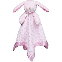 American Baby Company Chenille-Empfangsdecke – Ultraweich, 76,2x101,6 Cm, Mit Minky-Punkten & Satin, Rosa
