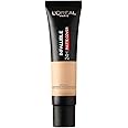 L'Oréal Paris Liquid Foundation, Waterproof, Sweatproof and Heatproof, Oil-Control, Infallible 24H Matte Cover, 125 Natural Rose, 35 ml