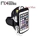 Produktbild Sportarmband, nxet® Neopren Incase Sport Tasche für Laufen Joggen Übung Gym Radfahren Walking Wandern Reiten Fit iPhone SE 5S 5 C 5 6 6S 7 Plus, Samsung Galaxy, Google Pixel XL/Nexus, OnePlus, HTC und mehr