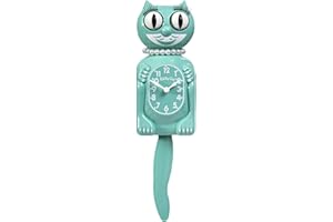 KIT CAT KLOCK Ocean Waves Miss Kitty-Cat Klock
