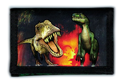 Preisvergleich Produktbild Dinosaurier Dino T-Rex Kinder Geldbörse Geldbeutel Portemonnaie