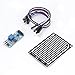 Produktbild fggfgjg Regensensor Regentropfen Wassererkennung Wetter Feuchtemodul Kit für Arduino (blau)