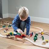 Ultrakidz Holzeisenbahn Set Lukas – 100-teilig - 4