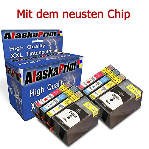 8er Set Druckerpatronen Kompatibel für hp 934 xl hp 935 xl schwarz Black BK hp 934xl hp 935xl für Officejet Pro 6830 e-Aio / Officejet Pro 6830 / Officejet Pro 6230 e-Aio / Officejet Pro 6830 Series / Officejet Pro 6835 / Officejet Pro 6230 / Officejet Pro 6835 e-Aio / Officejet Pro 6835 Series / Officejet Pro 6230 Series / Officejet Pro 6800 e-Aio / Officejet Pro 6800 Series Officejet 6812 / Officejet 6812 6815 / Officejet 6812 / OFFICEJET 6820