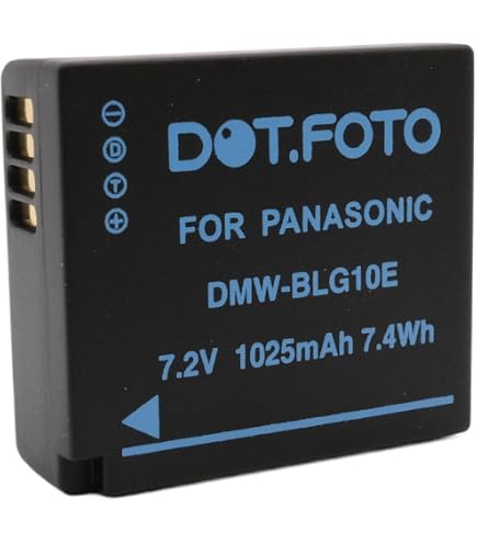 CGA-S006E CGR-S006 batteria per Panasonic Lumix DMC FZ7 FZ30 FZ50 FZ28 FZ18 FZ8 FZ35 FZ38 CGA-S006 DMW-BMA7  44