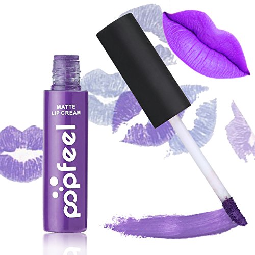 DE’LANCI Lippenstift Gloss Set 12x Matt Lippenstift, Wasserdichtes,Mit Aufbewahrungstasche, #01- #12 - 4