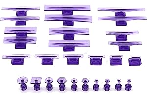 Dovhmoh 28Pc Glue Tabs Dent Lifter Tools Adjustable Handle Puller Paintless Dent Pit for Car Body Auto Paintless Dent Repair Kit