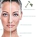 Produktbild bulary Pink Kristall Roller, Kratzen Teller Gua Sha Massage Werkzeug Natürliche Jade Kit Face Lifting, Anti-Aging, Anti-Falten (Pink, Grün)