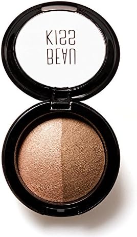 Beau Kiss Contour Eyeshadow Duo Makeup, Two True Hues Eyeshadow Collection Set - 0.18 Ounce (5.0g)
