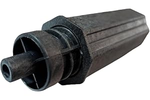 IdeaGenesis - Contera Telescópica con espiga para persiana enrollable - Capsula Persiana Enrollable para eje 40mm - Repuestos y recambios de Persiana (Telescópica con espiga, Eje 40mm)