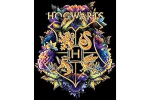 TOOINKCV 5D DIY Diamond Painting Kit Completo, Distintivo magico Pittura Diamante 5D Fai Da Te, Strass Diamanti Cristallo Ricamo a Punto Croce con Numeri per Bambini Adulti Decorazione Parete