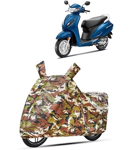 COVER MART-Waterproof 100% PVC Coated Bike Scooty Two Wheeler Body