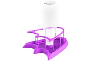 AchidistviQ Distributore Automatico d'Acqua per Rettili, Tartaruga Lucertola Ciotola per L'acqua per L'alimentazione delle Tartarughe con Bottiglia Accessori per L'alimentazione di Piccoli Animali 1#