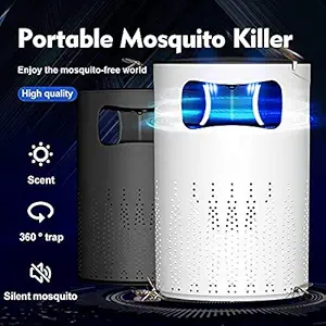 Minternity LIMITED EDITION Eco Friendly Electronic LED Mosquito Killer Machine Trap Lamp, Mosquito Killer lamp for Home, USB Powered Electronic Fly Inhaler Mosquito Killer Lamp