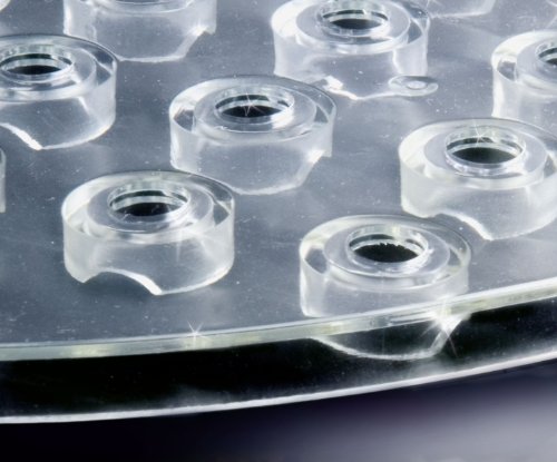 Wenko 2005575100 Spülbeckeneinlage Kristall – extra stark, rund, Kunststoff, 31 x 1 x 31 cm, Transparent - 4